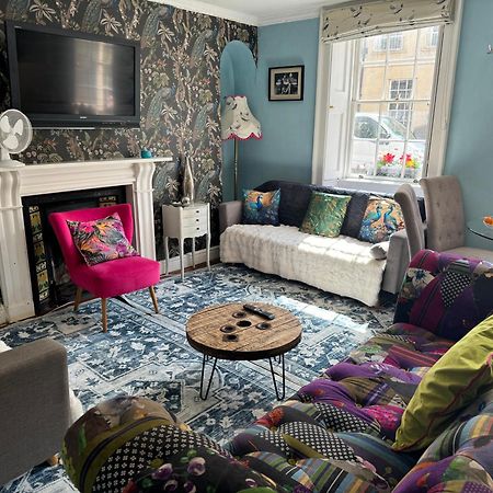 City Centre - Rivers Street, Quiet 2 Bed Ground Floor Georgian Garden Apartment บาธ ภายนอก รูปภาพ