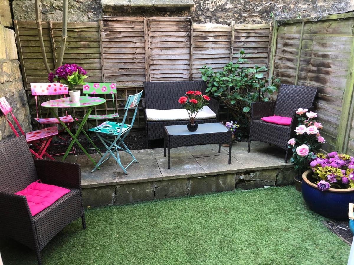 City Centre - Rivers Street, Quiet 2 Bed Ground Floor Georgian Garden Apartment บาธ ภายนอก รูปภาพ