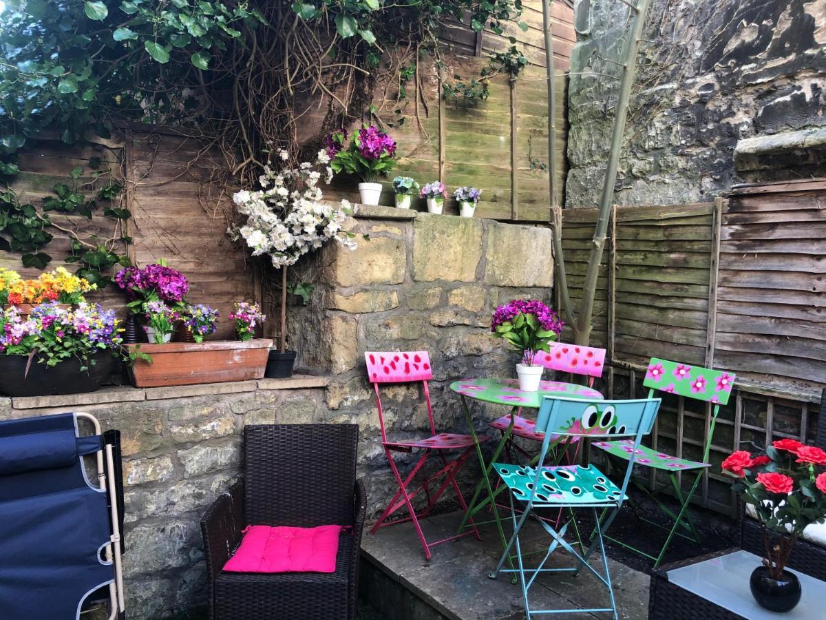 City Centre - Rivers Street, Quiet 2 Bed Ground Floor Georgian Garden Apartment บาธ ภายนอก รูปภาพ